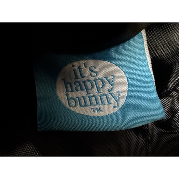 Vintage Y2K Jim Benton "It's Happy Bunny" Printed Shoulder Bag - Sassy Quotes - Picture 9 of 12